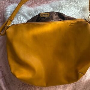 Aldo Mustard Yellow Shoulder Bag